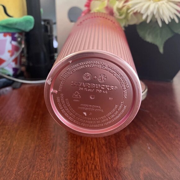 Starbucks 2024 Holiday Gradient Tumbler, Candy Cane Ombre Stripe - NWOT - Picture 3 of 5